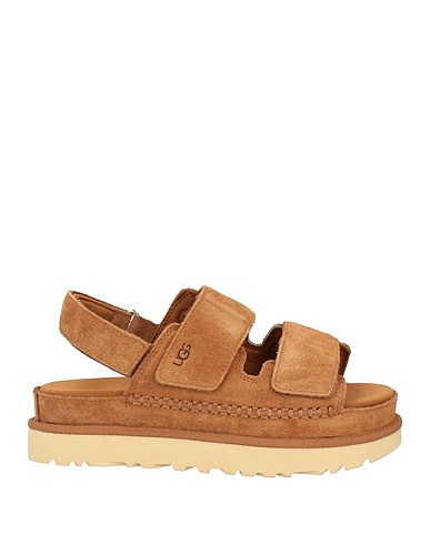 UGG Sandalen Khaki Leder