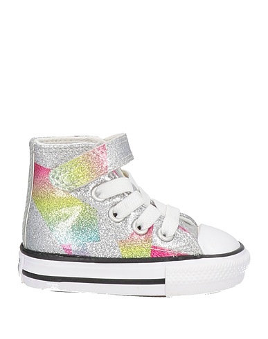 CONVERSE Canvas trainers  CTAS 1V HI
 Silver Textile fibres