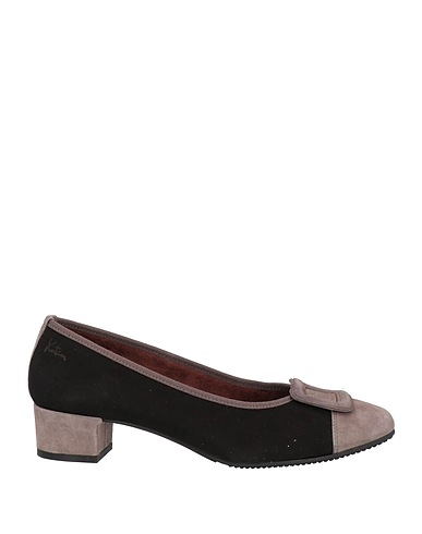 KATRIN Pumps Grau Leder