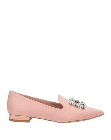 GENEVE Loafers Blush Textile fibres