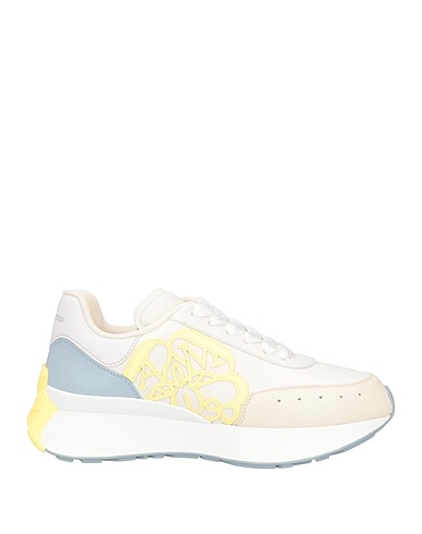 MCQUEEN Sneakers Beige Soft Leather