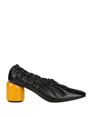 JIL SANDER Décolleté Nero Pelle