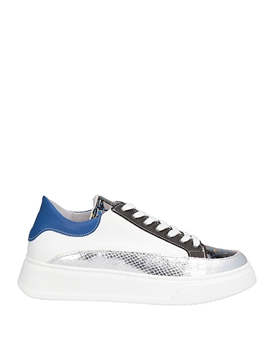 GENEVE Sneakers Nero Pelle, Fibre tessili