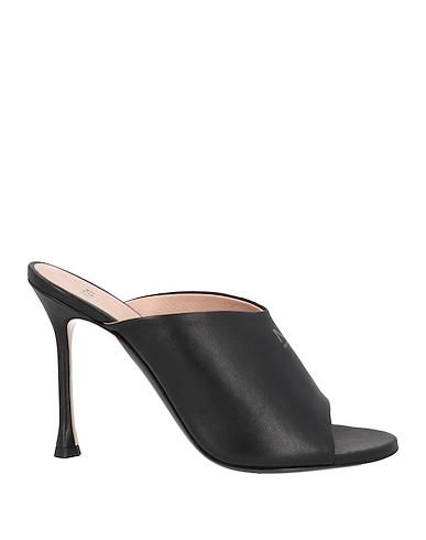 N°21 Sandals Black Soft Leather