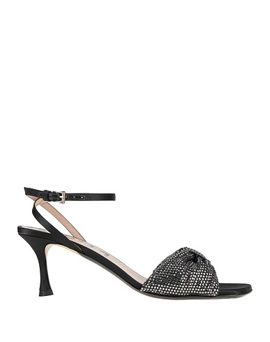 N°21 Sandals Black Textile fibers