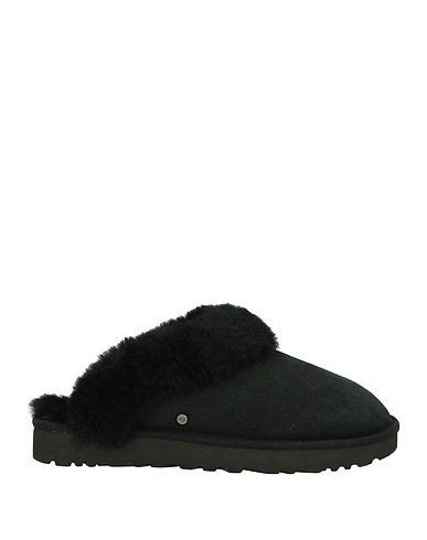 UGG 뮬 & 클로그 블랙 가죽