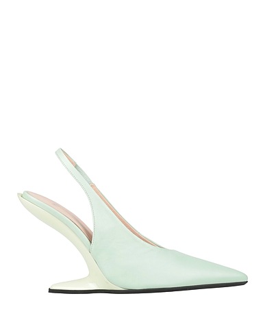 N°21 Pump Light green Leather