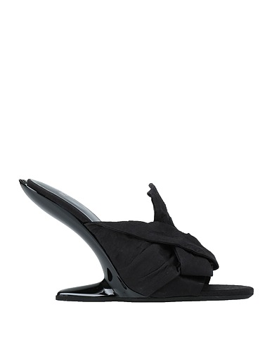 N°21 Sandals Black Textile fibres