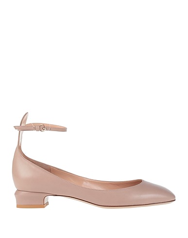 VALENTINO GARAVANI Ballet flats Blush Leather