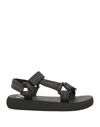 OFF-WHITE™ KIDS Beach sandals  Black Textile fibers