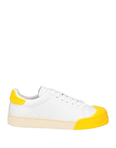 MARNI Sneakers Yellow Soft Leather