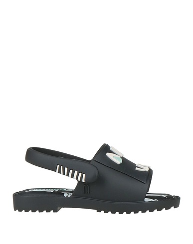 MINI MELISSA + FÁBULA Beach sandals NERO Plastic