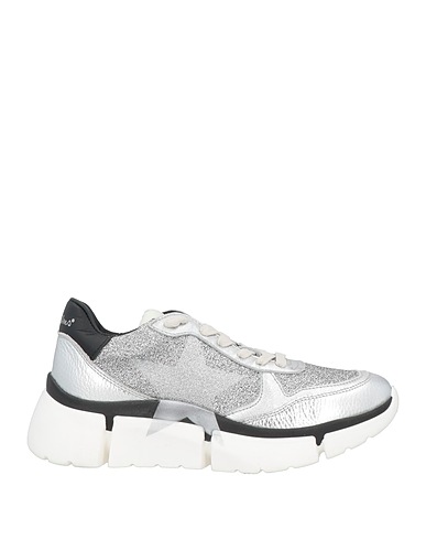 NIRA RUBENS Sneakers Silber Leder, Andere Fasern