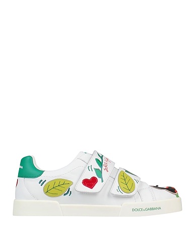 DOLCE&GABBANA Sneakers White Calfskin