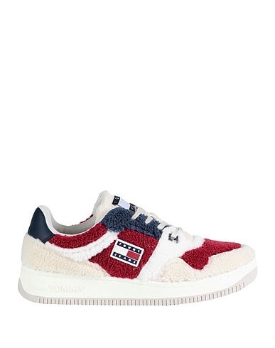 TOMMY JEANS Sneakers Burgundy 100% Polyester