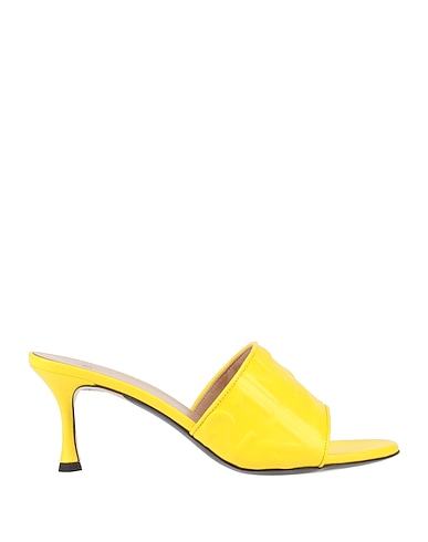 N°21 Sandals Yellow Soft Leather