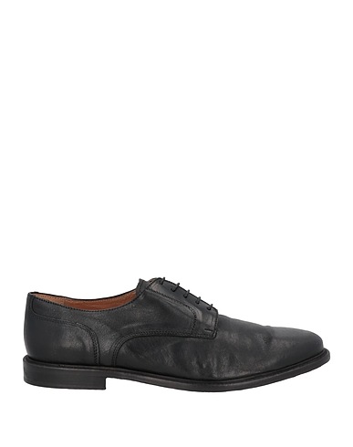 ROBERTO BOTTICELLI Laced shoes Black Soft Leather