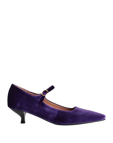 BIANCA DI Décolleté Viola Fibre tessili