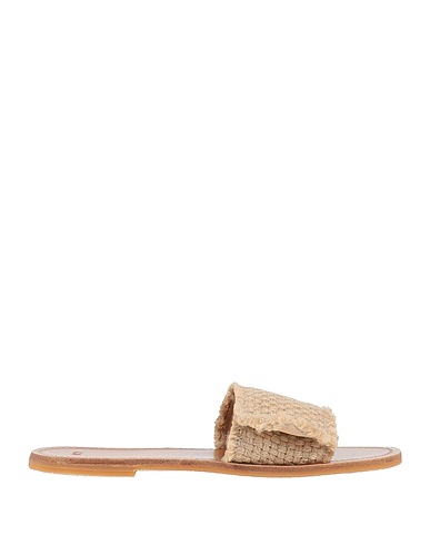 N°21 Sandals Beige Textile fibers