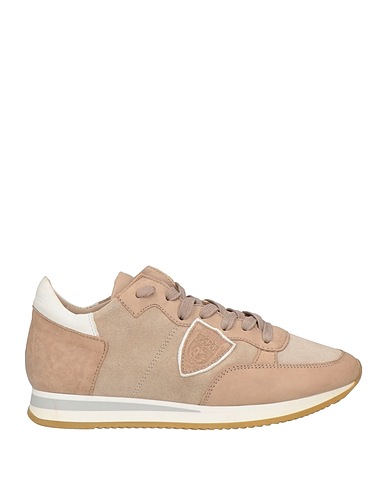PHILIPPE MODEL Sneakers Sand Soft Leather, Textile fibres
