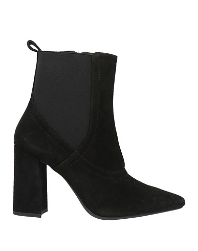GEOX Ankle boot Black Goat skin