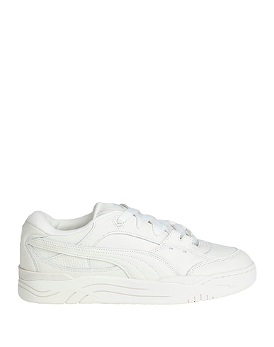 PUMA Sneakers Puma-180 PRM
 Ivory Soft Leather, Textile fibres