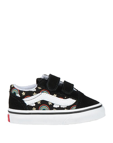 VANS Sneakers TD Old Skool V
 Black Leather, Textile fibres