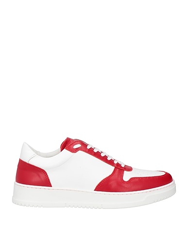 BUSCEMI Sneakers Red Soft Leather