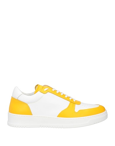 BUSCEMI Sneakers Yellow Soft Leather