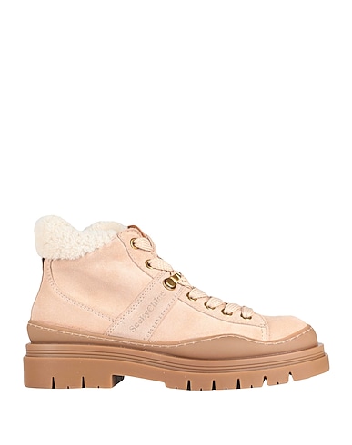 SEE BY CHLOÉ Ankle boot Beige Leather