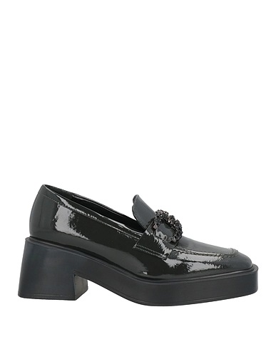 LORENZO MARI Loafers VERDE MILITARE Textile fibers