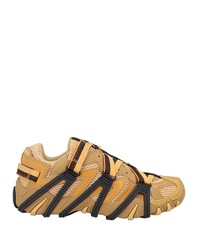 DIESEL Sneakers Camel Soft Leather, Textile fibers