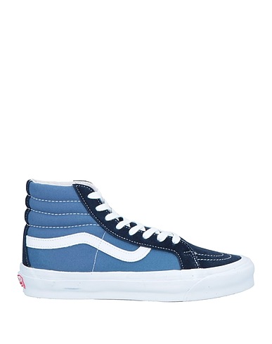 VANS VAULT Sneakers Midnight blue Soft Leather, Textile fibres