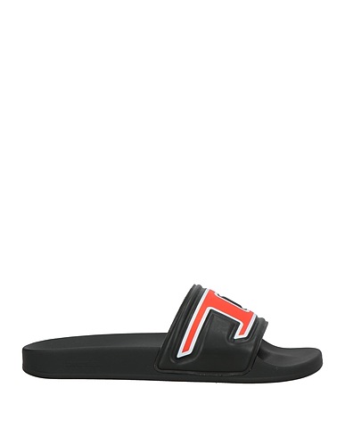 DIESEL Sandals Black Rubber