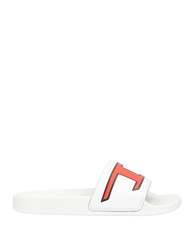 DIESEL Sandals White Rubber