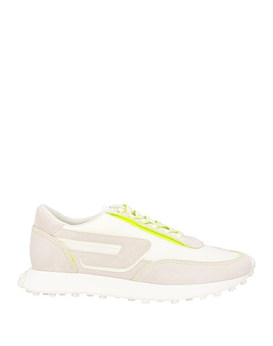 DIESEL Sneakers White Bovine leather, Cotton