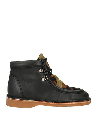 ELI 1957 Stiefelette Schwarz Leder