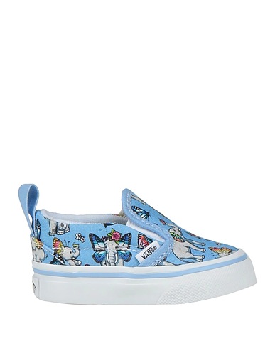 VANS Canvas trainers  TD Slip-On V
 Light blue Textile fibres