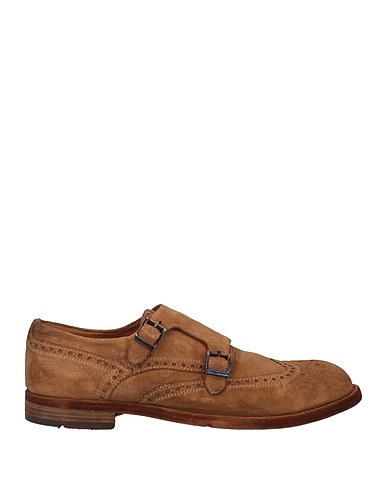 ELEVENTY Loafers Camel Leather