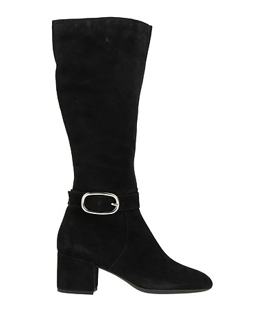 GEOX Boots Black Goat skin