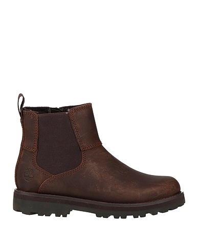 TIMBERLAND Schuhe MID CHELSEA BOOT
 Dunkelbraun Leder, Gewebefasern