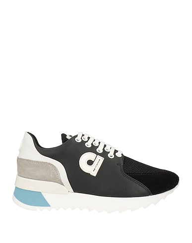 AGILE by RUCOLINE Sneakers Black Soft Leather, Textile fibres