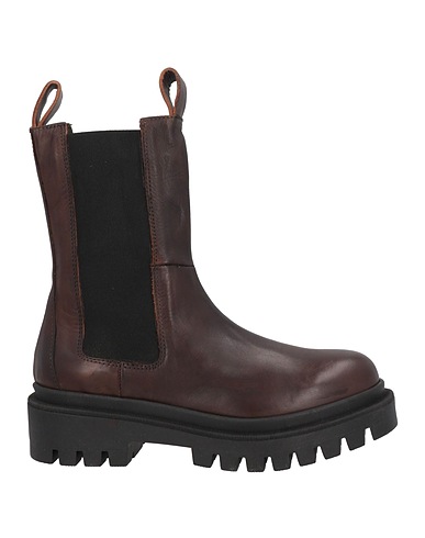 PAOLA FERRI Ankle boot Dark brown Soft Leather