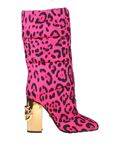DOLCE&GABBANA Boots Fuchsia Nylon