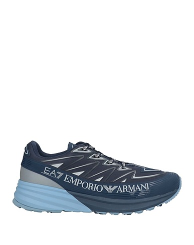 EA7 Sneakers Marineblau Polyester, Thermoplastisches Polyurethan