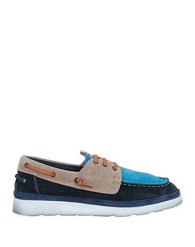 MOMA Loafers Navy blue Leather