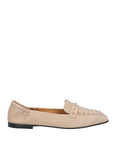 POMME D'OR Loafers Beige Soft Leather