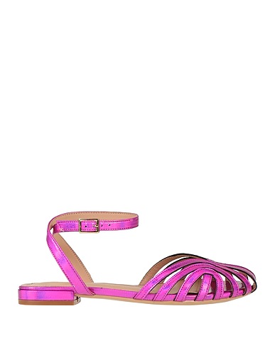 FRANCESCO MILANO Sandali Fucsia Pelle