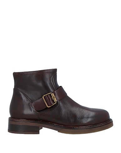 PUEBLO Ankle boot Chocolate brown Soft Leather