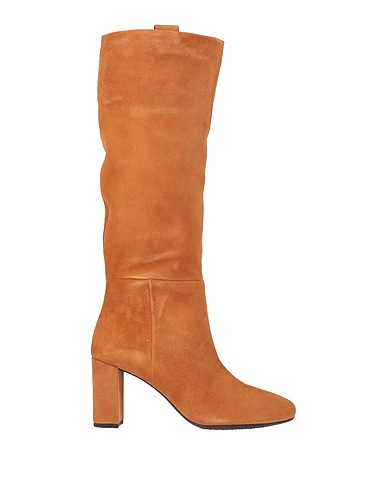 GEOX Boots Camel Goat skin